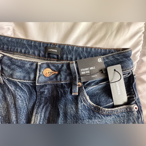 Express Women's Straight Ankle High Rise - Picture 15 of 16